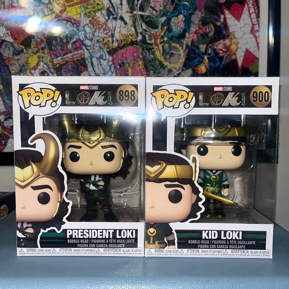 Loki Funko Pop Set